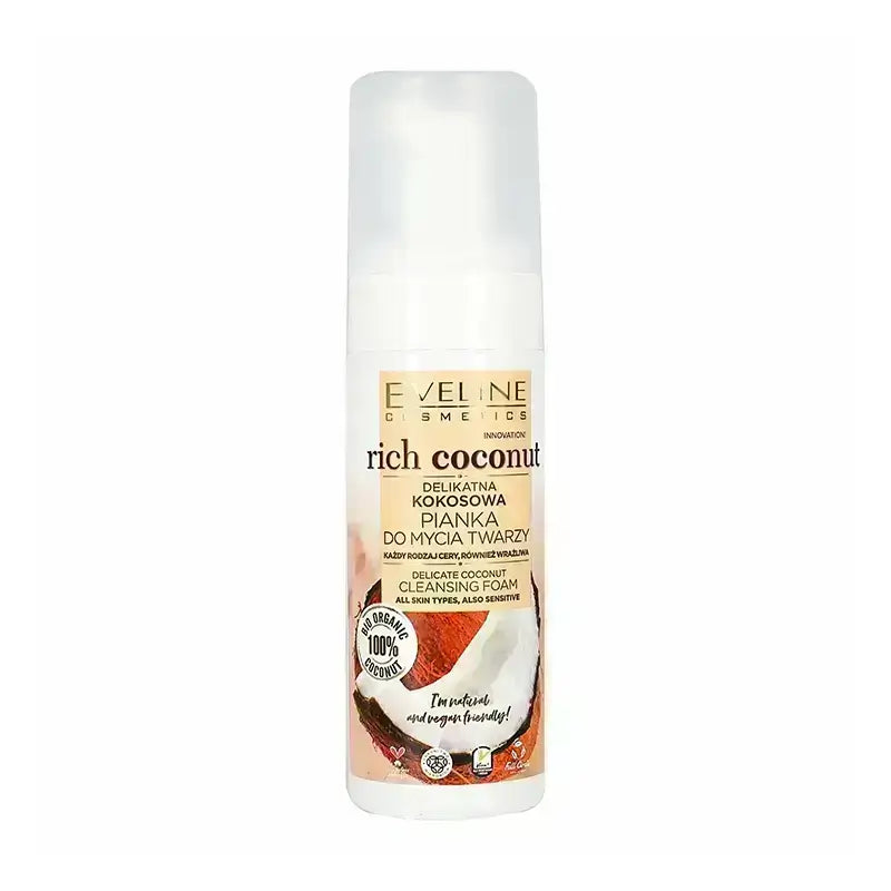 Eveline Rich Coconut Delicate Coconut Cleansing Foam 150 ml