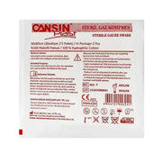 Cansinplast Sterile Gauze Swabs 10X10 cm 2 pcs  553