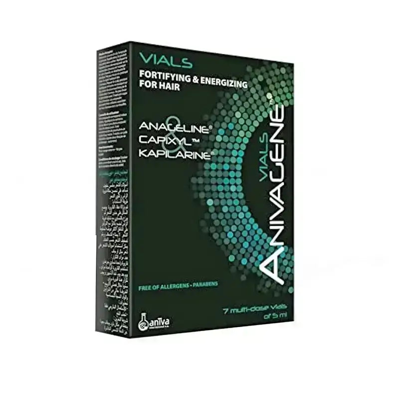 Anivagene Fortifying & Energizing Vials For Hair 7x5 ml