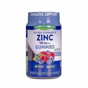 Nature's Truth Extra Strength Zinc Mixed Berry Flavor 50 mg 60 Vegan Gummies