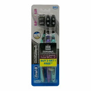 Oral B Ultra Thin Sensitive Black Toothbrush Extra Soft 2+1 Om160