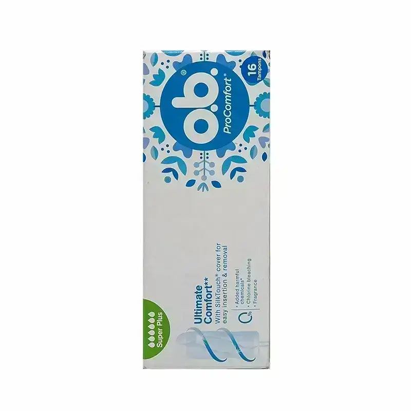 جونسون أو بي سدادات قطنية سوبر بلس 16 قطعة