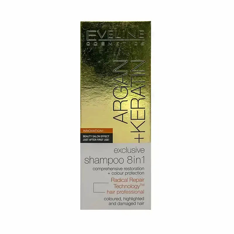 Eveline Argan+Keratin Exclusive Hair Shampoo 8In1 - 150 ml
