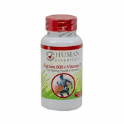 Human Essentials Calcium 600 mg With Vit D 400 IU 90 Tabs