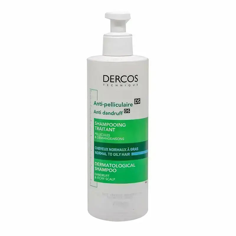 Vichy Dercos Anti Dandruff DS Shampoo For Normal To Oily Hair 390 ml