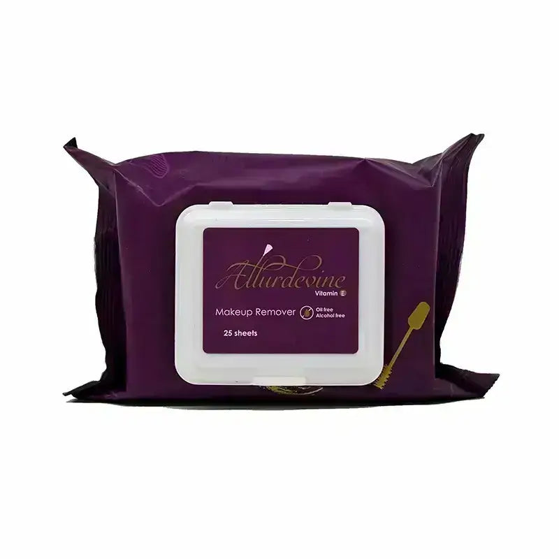 Allurdevine Makeup Remover Wipes 25 Pcs
