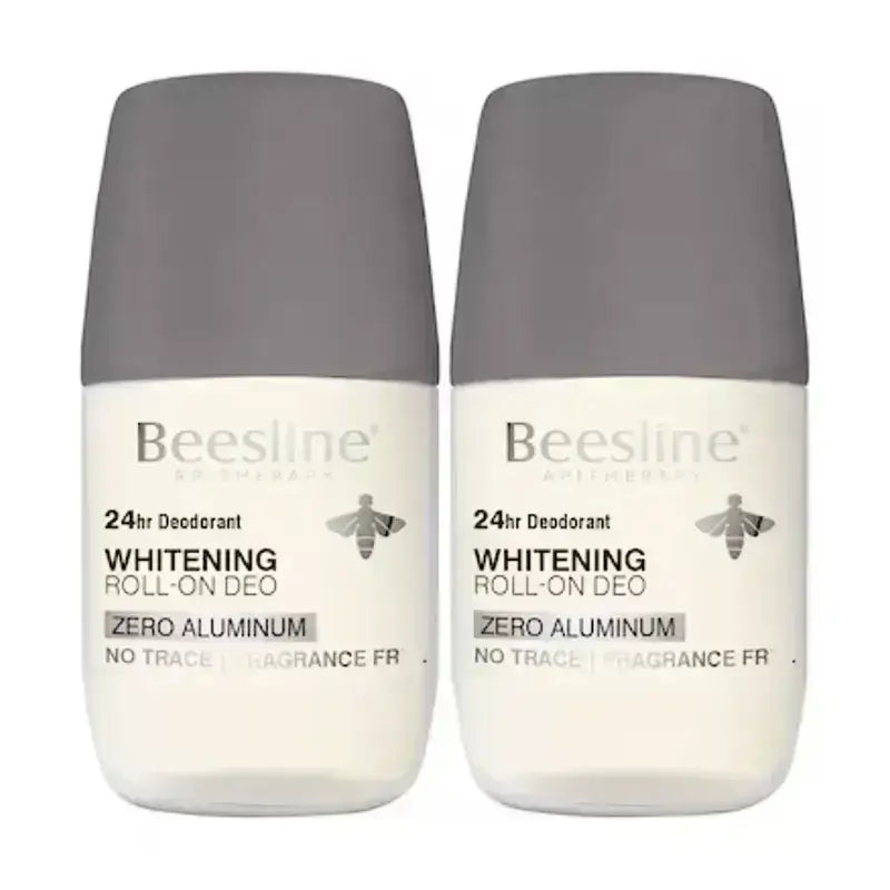 Beesline 24H Zero Aluminium Roll On Deo 1+1 Offer