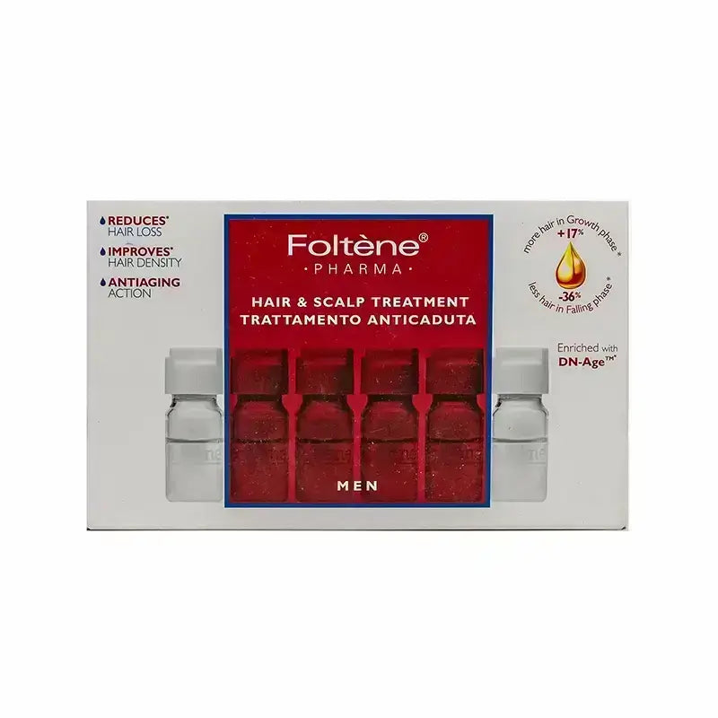 Foltene Hair & Scalp Treatment For Men 12 Vials x 6 ml