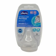 شيكو حلمة سيليكون للرضّاعة بتدفق سريع لعمر +4 شهور 2 قطعة 