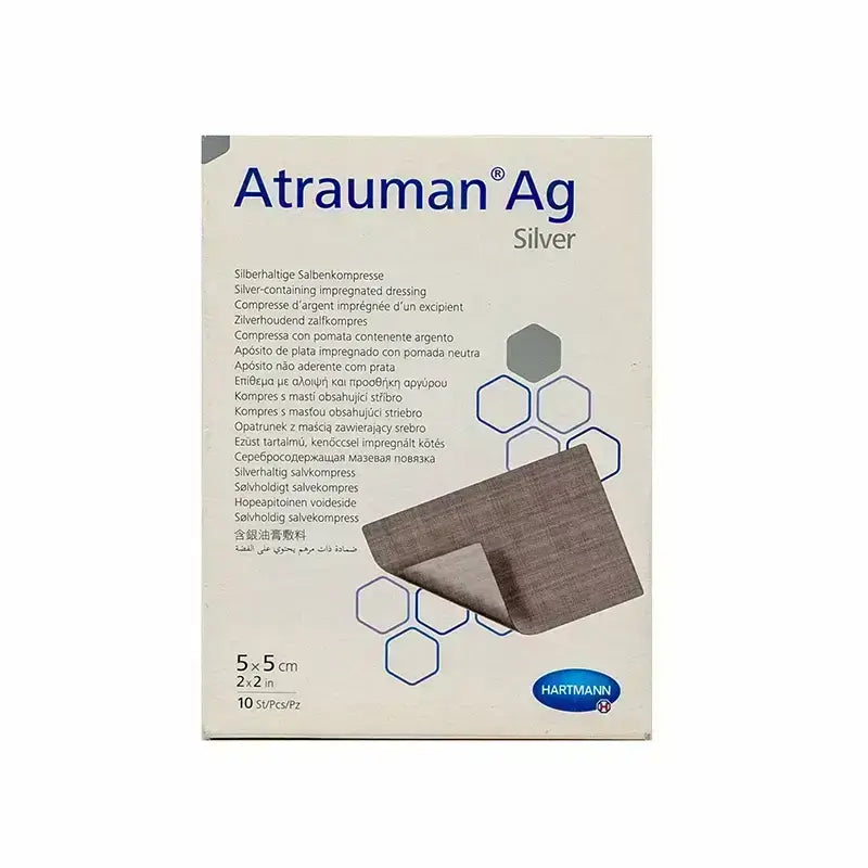 Hartmann Atrauman Ag Drerssing 5x5 cm 1 Pc