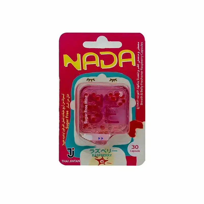 Nada Breath Freshener Raspberry Flavour 30 Caps