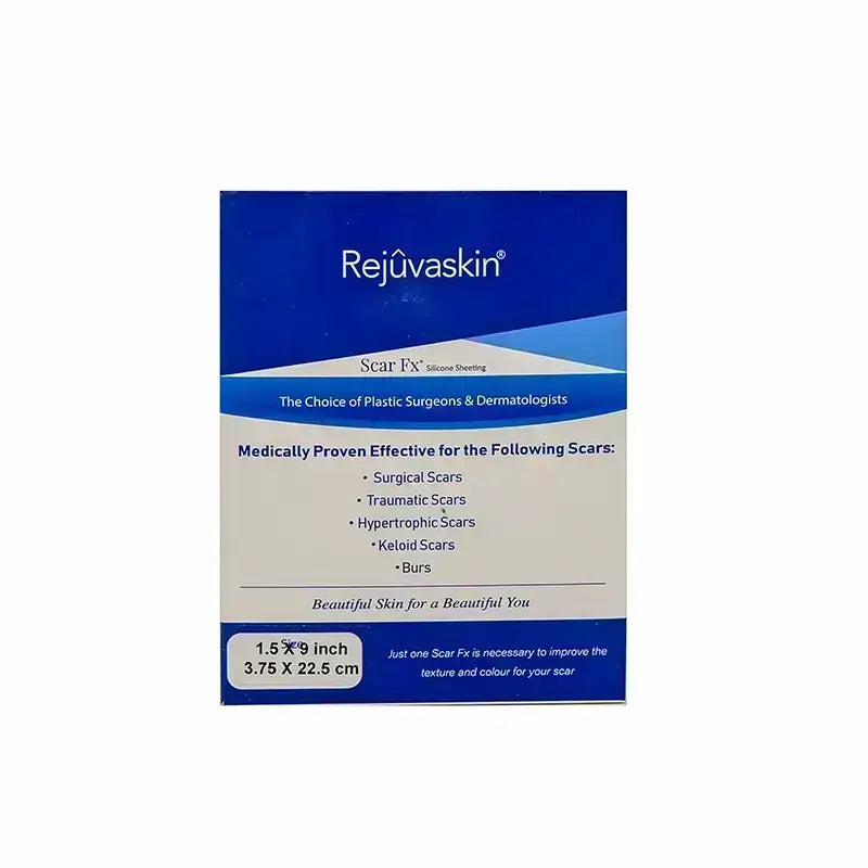 Rejuvaskin Scar FX Silicone Sheeting 1.5x9 Inch
