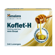 Himalaya Koflet-H Ginger Flavour 12 Lozenges