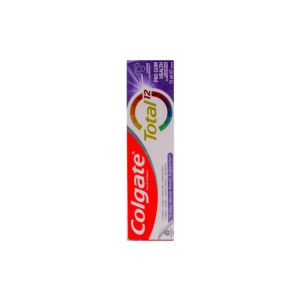 Colgate Total 12 Pro Gum Health Toothpaste 75 ml Cn06161A