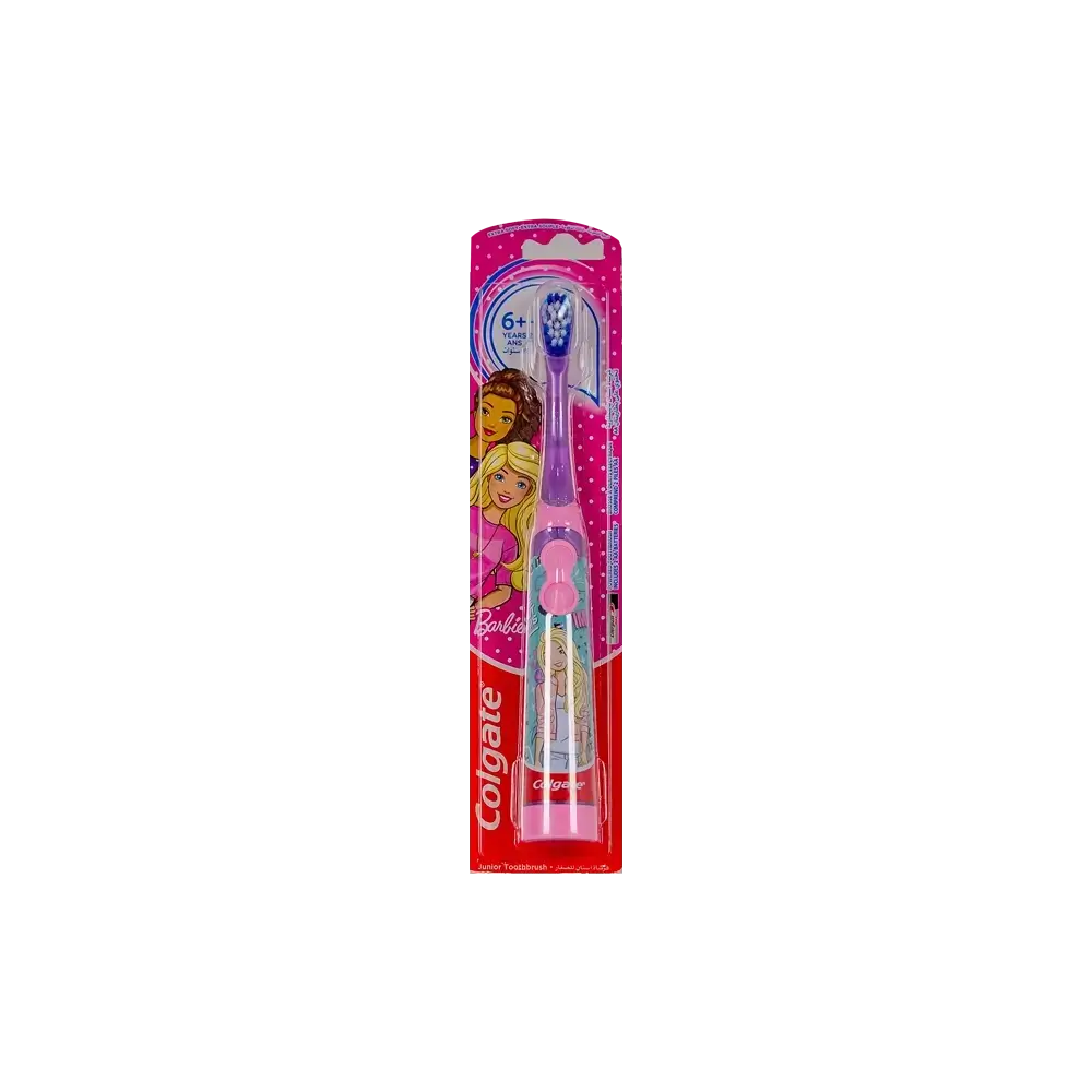 Colgate Junior +6 Years Barbie Powered Toothbrush Extra Soft 1 Pc