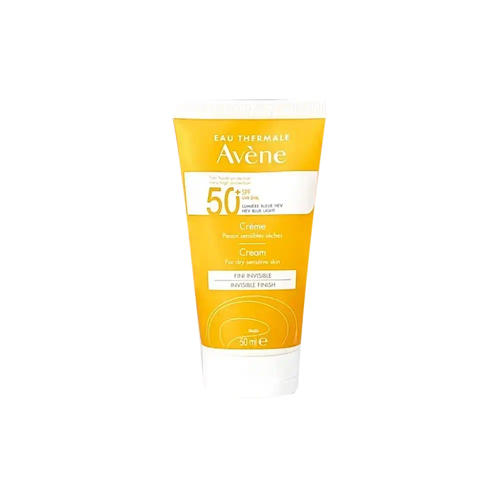 افين كريم واقي للشمس بعامل حماية 50+ للبشرة الحساسة الجافة 50 مل 