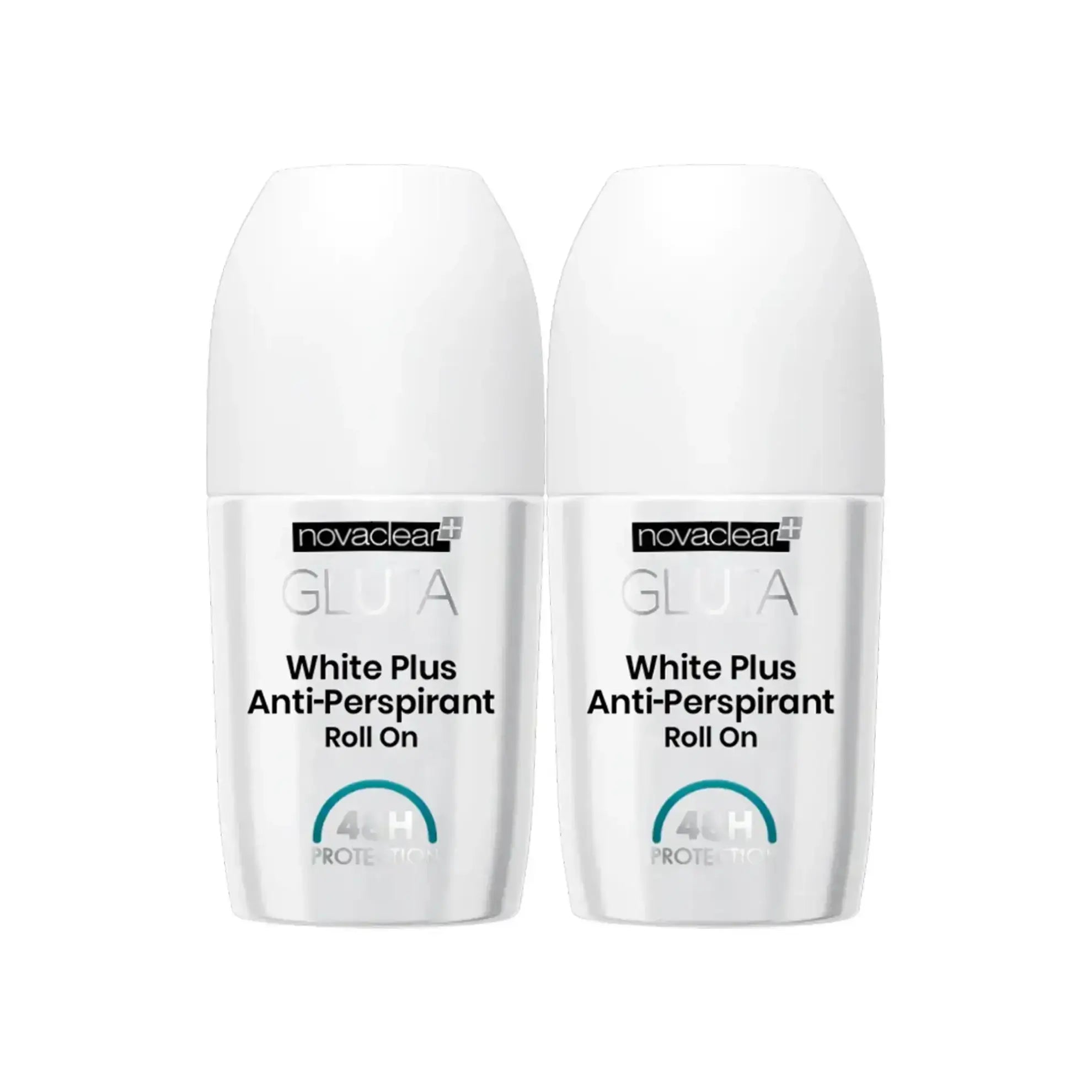 Novaclear Gluta White Plus Anti Perspirant Roll On 50 ml Offer 1+1