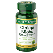 Natures Bounty Ginkgo Biloba 120 mg Caps 100'S