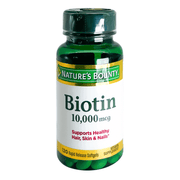 ناتشرز باونتي بيوتين 10000 ميكروجرام 120 كبسولة جيلاتينية