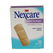 Nexcare Sheer Bandages 25*72 mm 50S