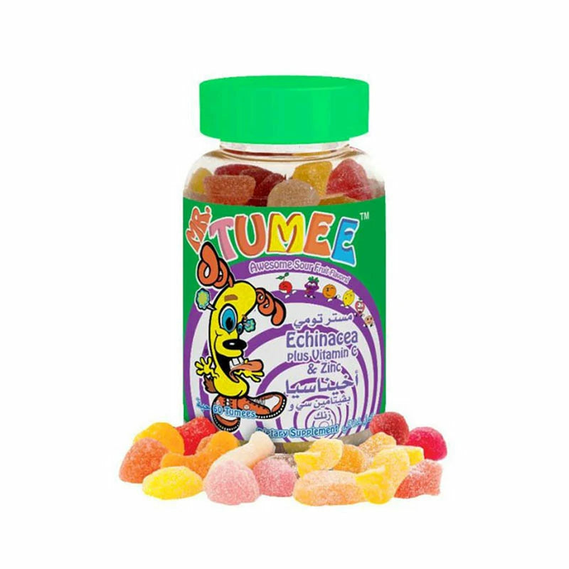 مستر تومي حلوى فيتامين سي مع الإشنسا 60 قطعة