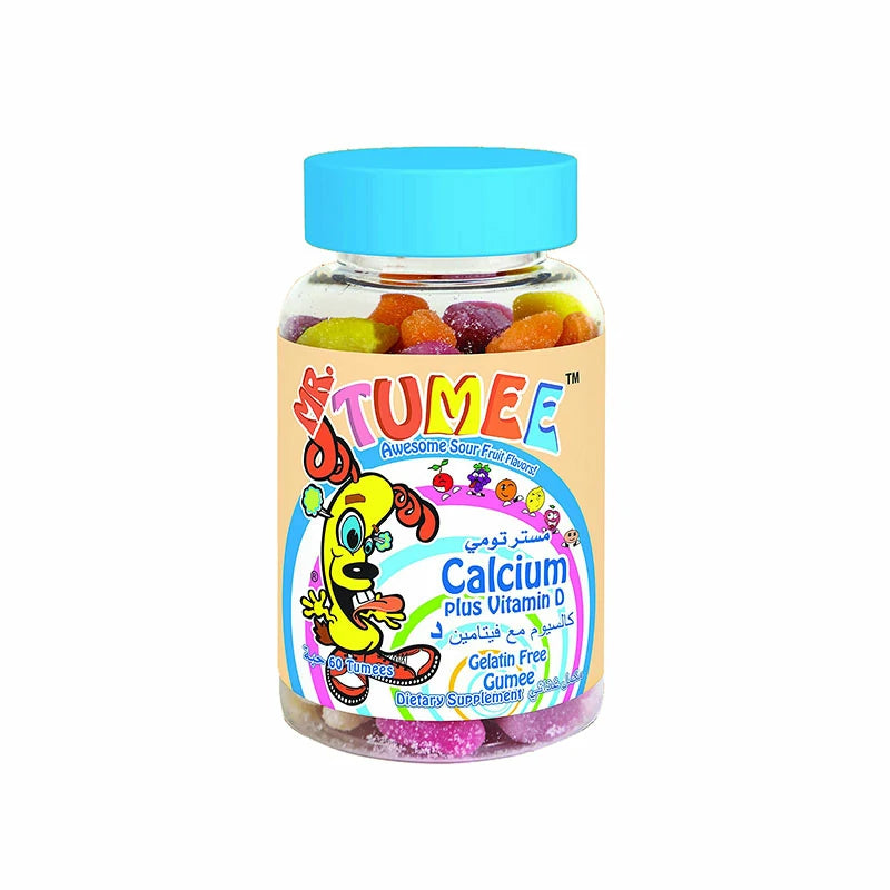 مستر تومي حلوى كالسيوم مع فيتامين د 60 قطعة