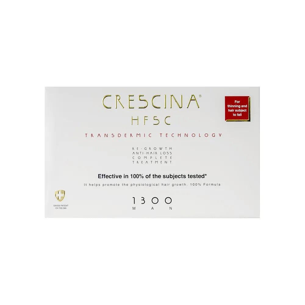 Crescina HFSC Transdermic Complete Treatment 1300 Man 10+10 Vials