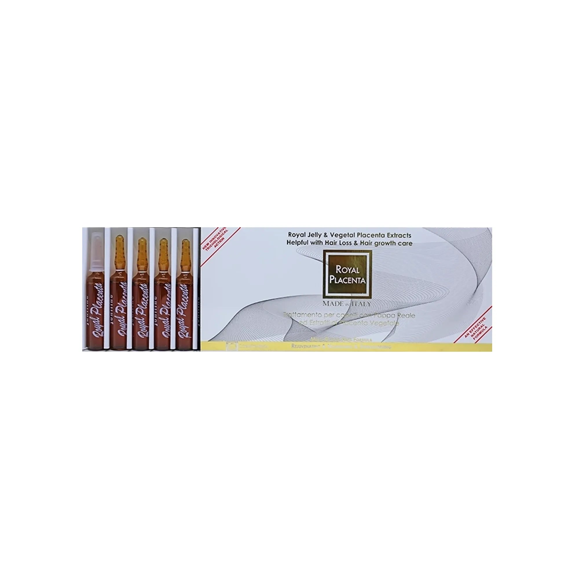 Joniline Royal Placenta Hair Treatment 12 Ampoules x 10 ml