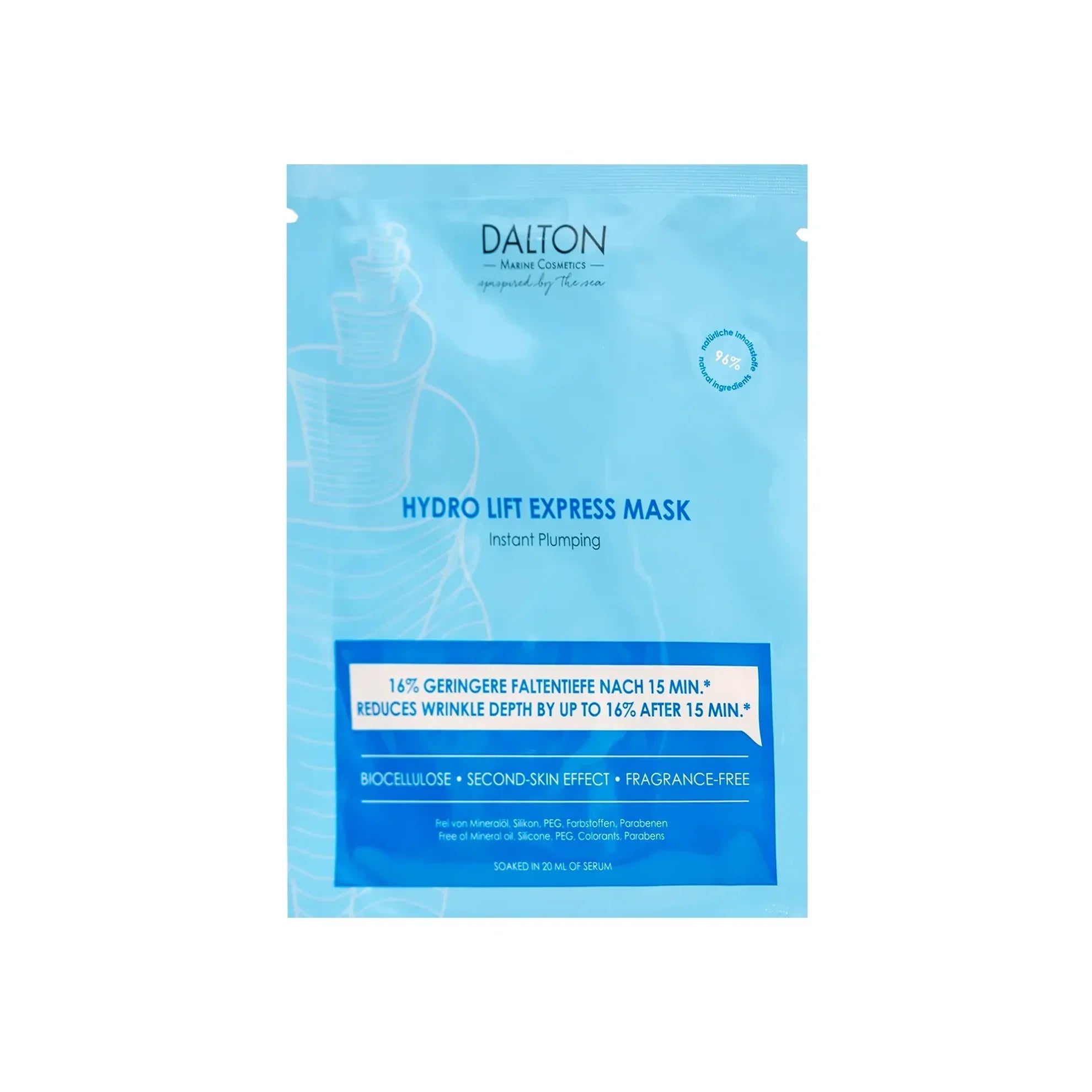 Dalton Hydro Lift Plumping Mask 1 Pc 1678