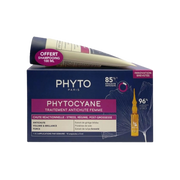Phyto Phytocyane Reactional Ampoules For Woman + Shampoo 100 ml Free