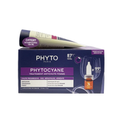 Phyto Phytocyane Progressive Ampoules For Woman + Shampoo 100 ml Free