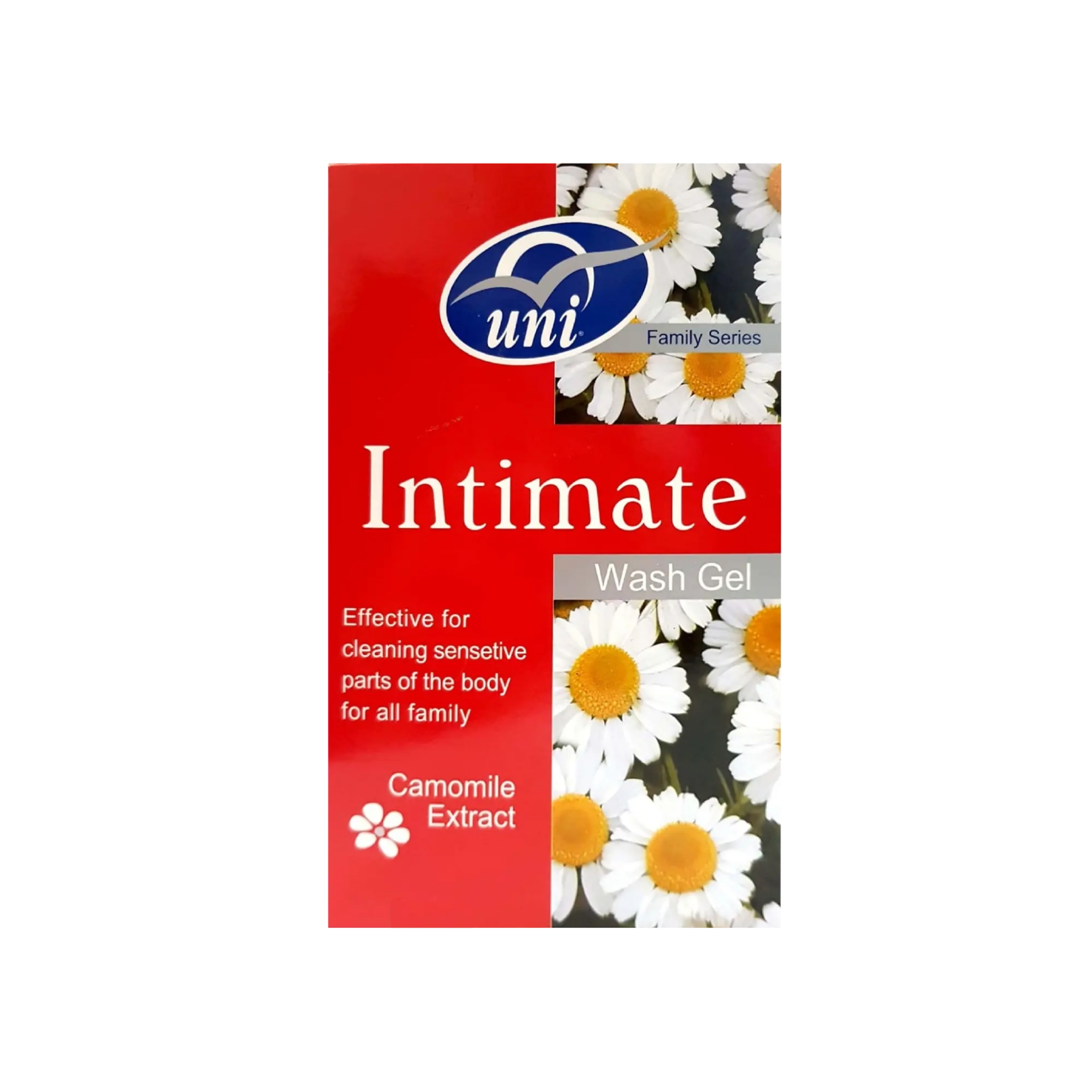 يوني غسول جل للمناطق الحساسة بالبابونج 250 مل +250 مل مجانا 