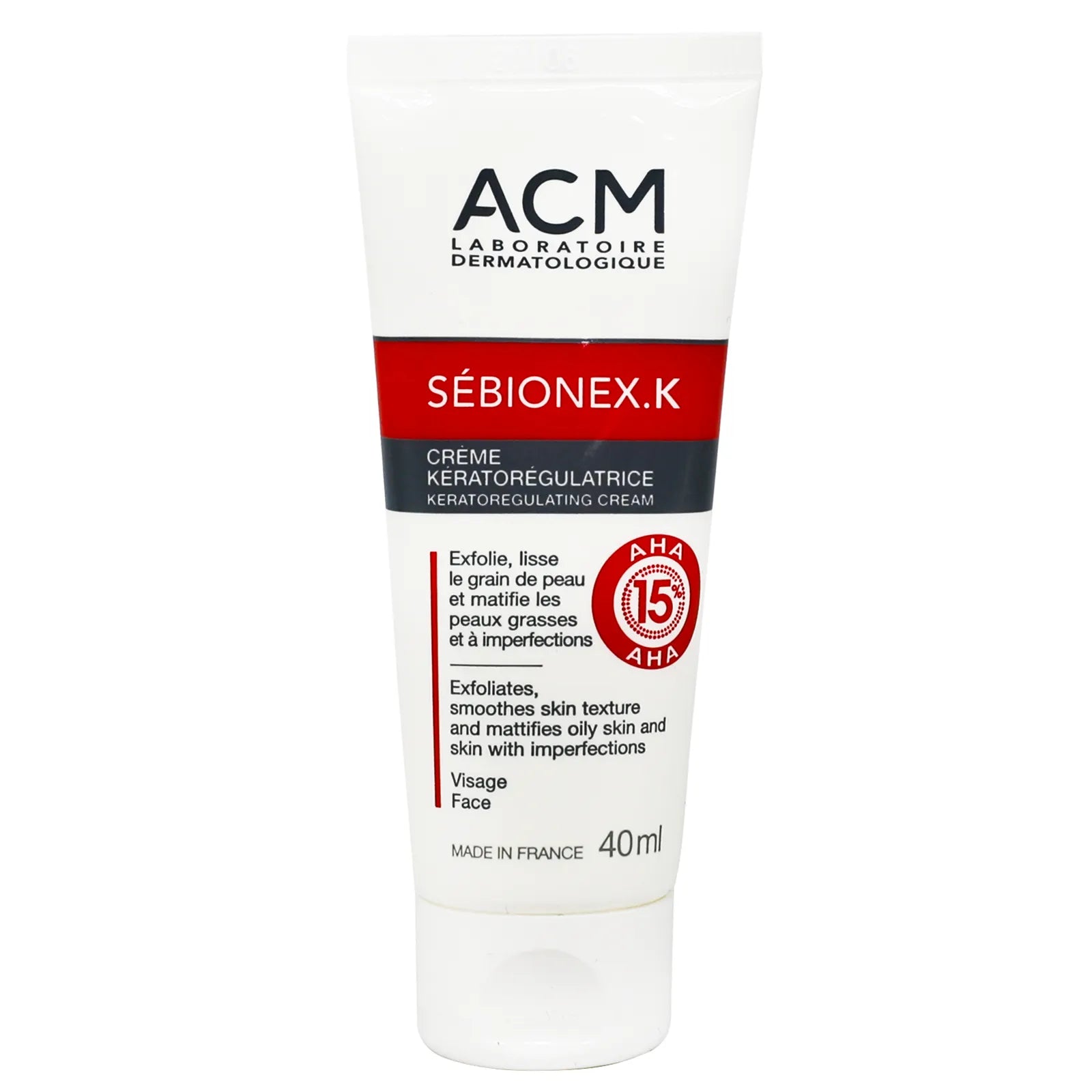 ACM Sebionex.K Exfoliating AHA15% Cream 40 mL