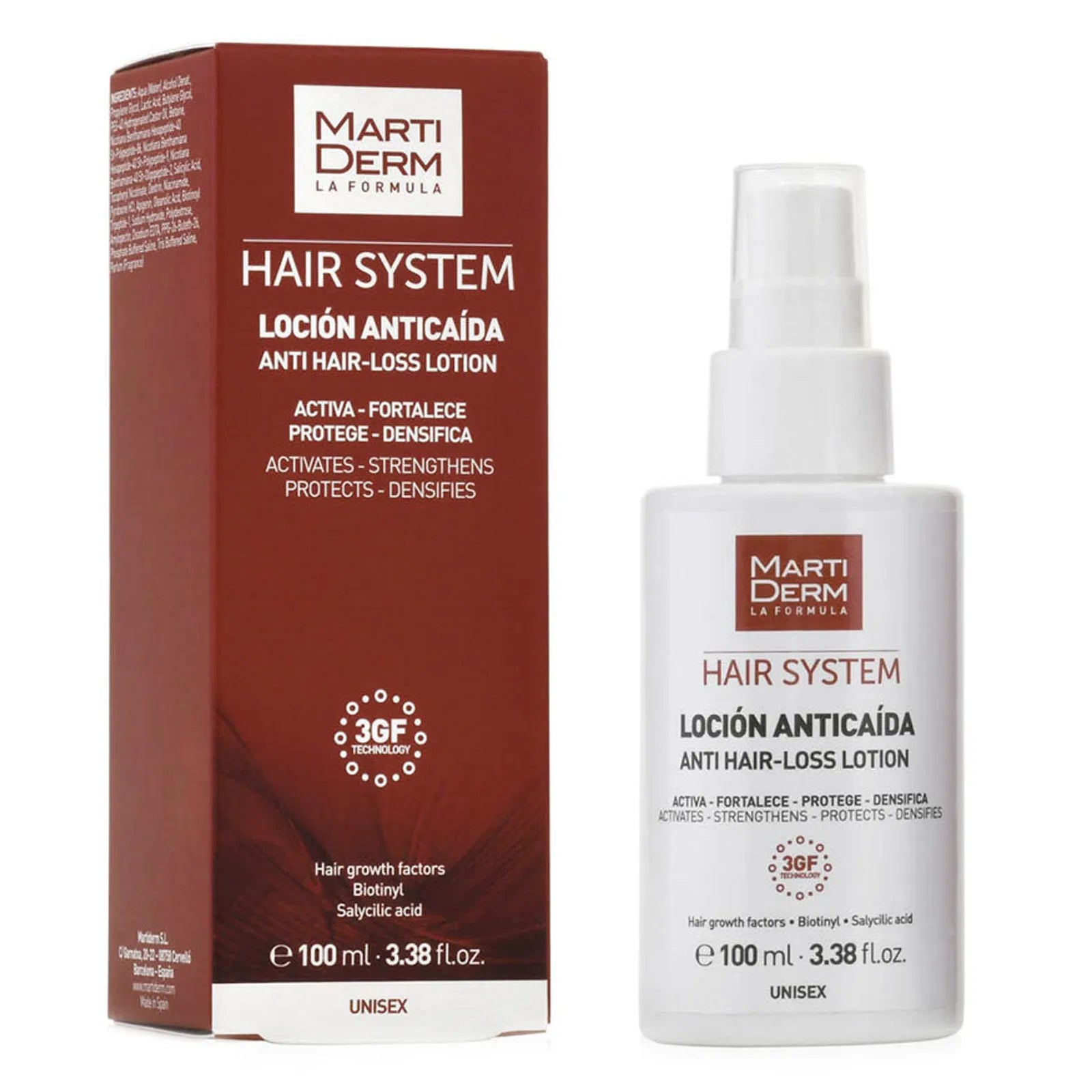 Martiderm Anticaida Lotion Unisex 100Ml