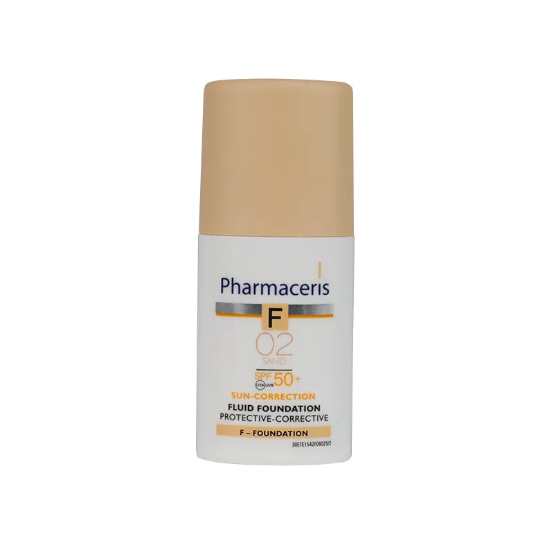 Pharmaceris F Protective Fluid Foundation SPF +50 - 02 Sand 30 ml