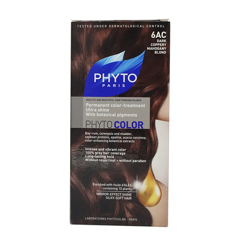 Phyto Color 6 AC Dark Blonde Copper Mahogany