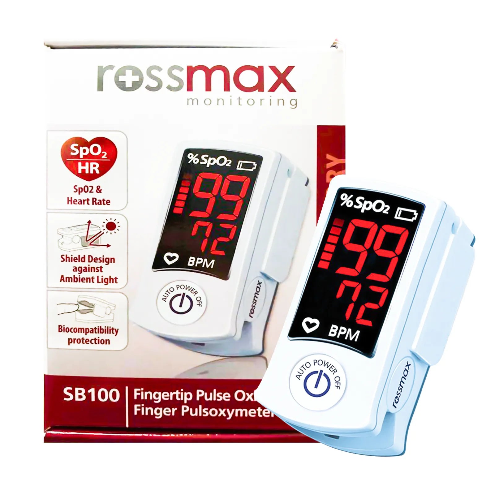 Rossmax Fingertip Oximeter Pulse