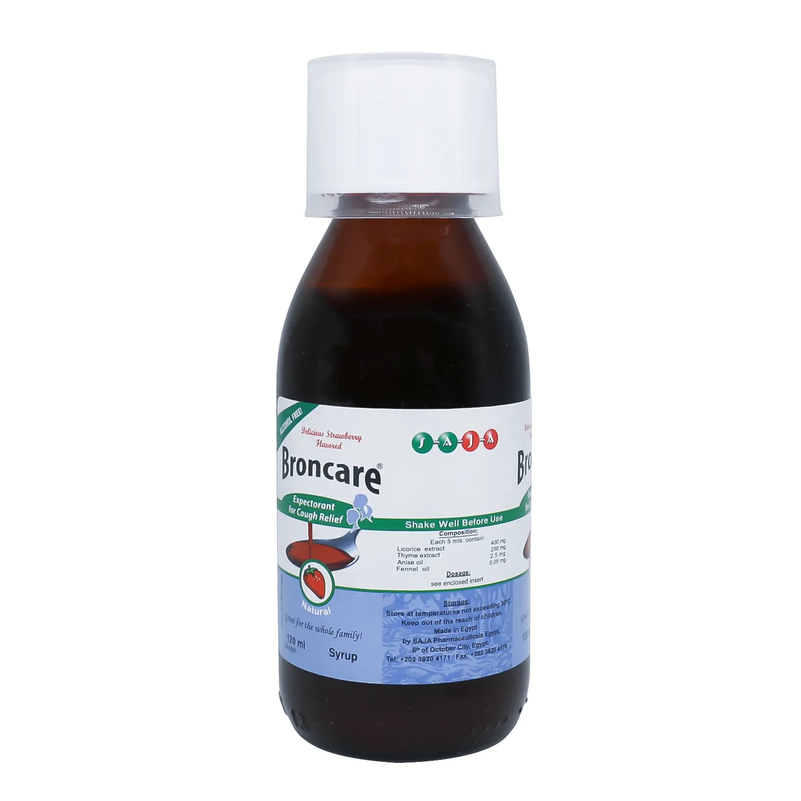Broncare Syrup 120 ml for cough