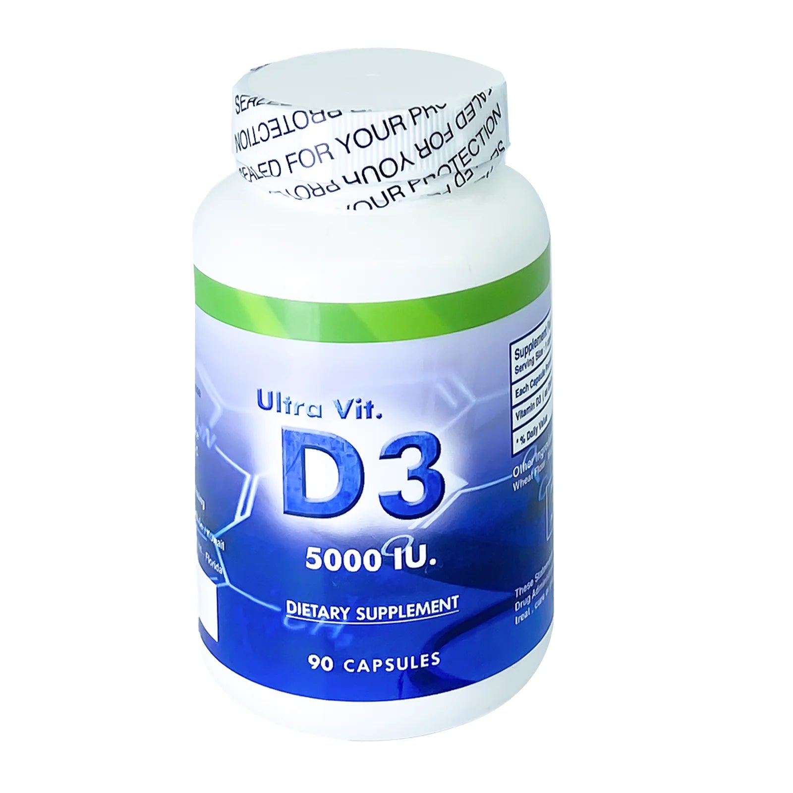 الترا فيتامين د3 5000 وحدة دولية 90 كبسولة 