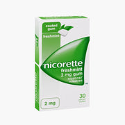 Nicorette Freshmint 2Mg 30 Gum stop smoking