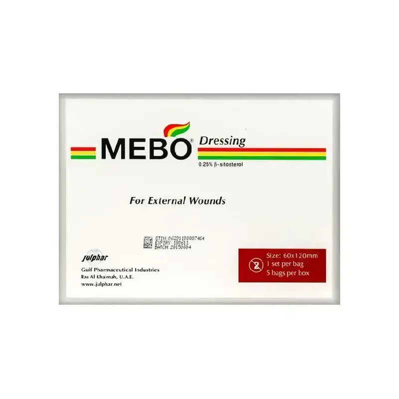 Mebo Dressing For External Wound 60*120 mm 5S