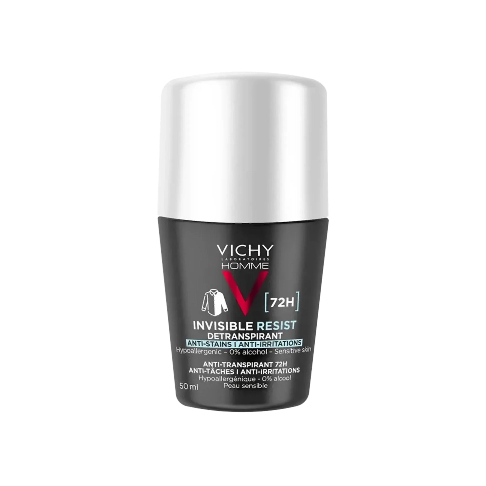 Vichy Invisible Resist 72H Deo Roll On For Men 50 ml