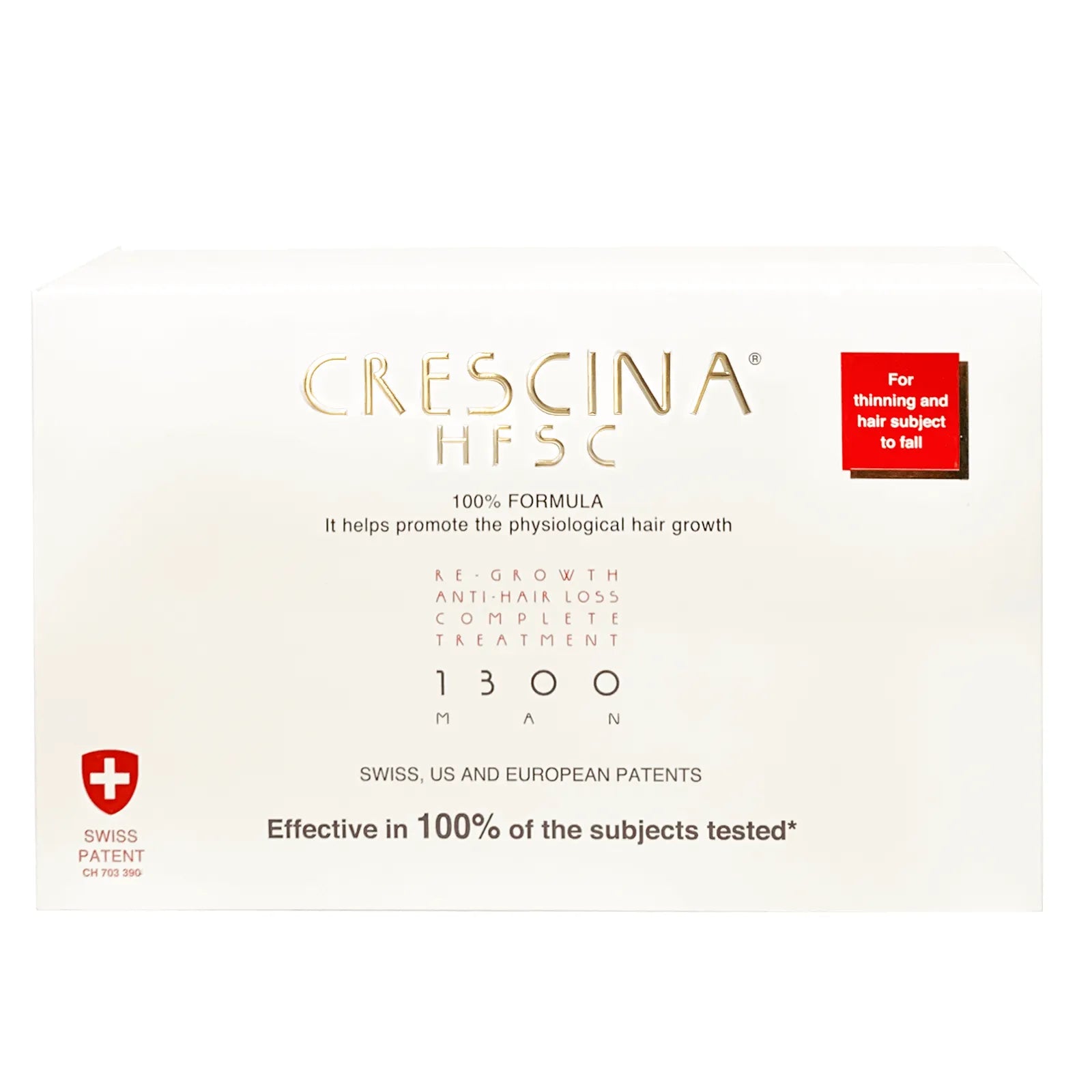 Crescina HFSC 100% 1300 Man 10 TC + 10 FL
