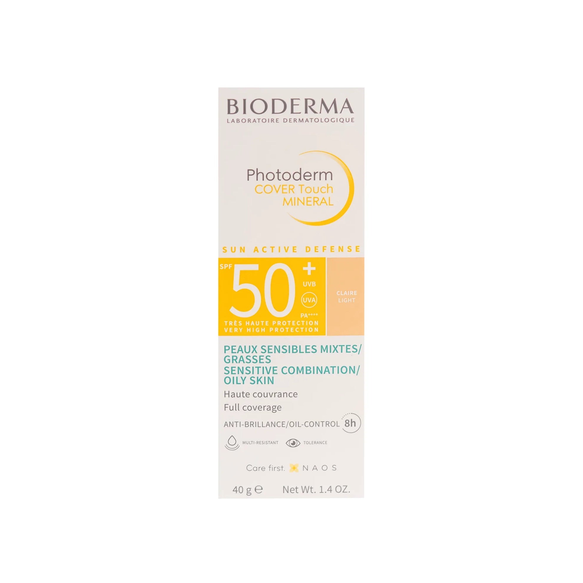 Bioderma Photoderm Cover Touch Mineral SPF 50+ Light Cream 40 g