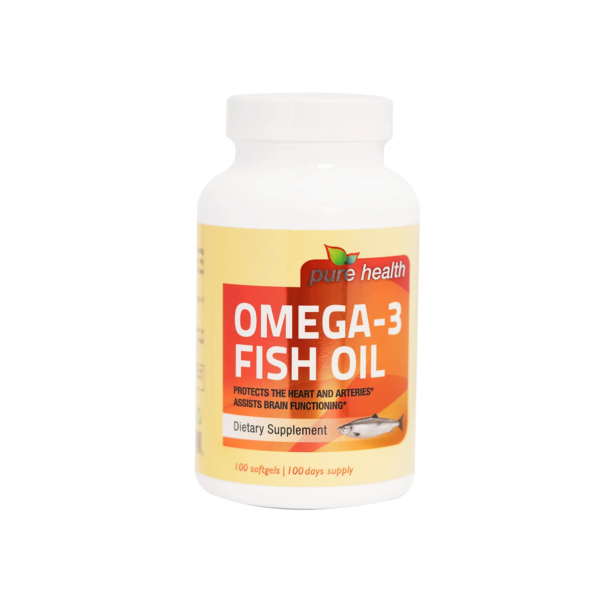 Pure Health Omega 3 Fish Oil 100 Softgels