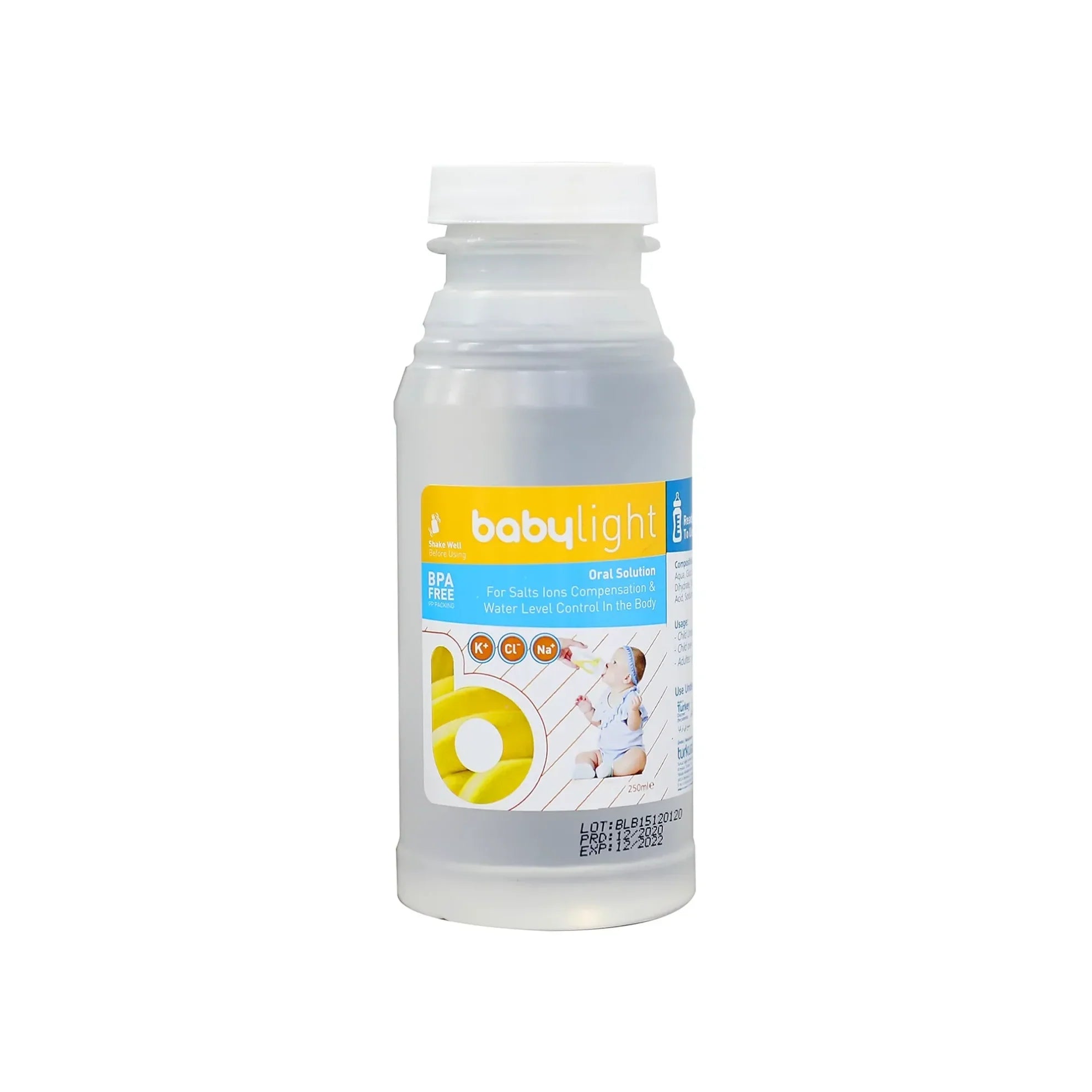 Konicare Babylight Oral Solution Banana Flvr 250ML prevent dehydration