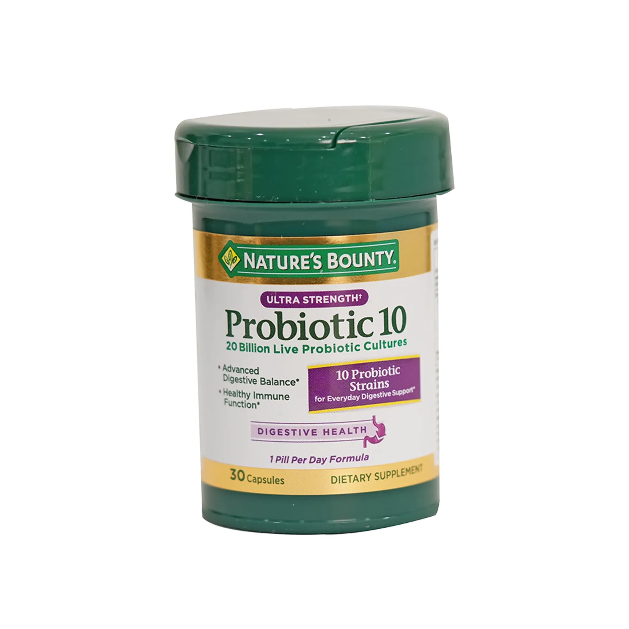 ناتشرز باونتي الترا بروبيوتك 10 - 30 كبسولة