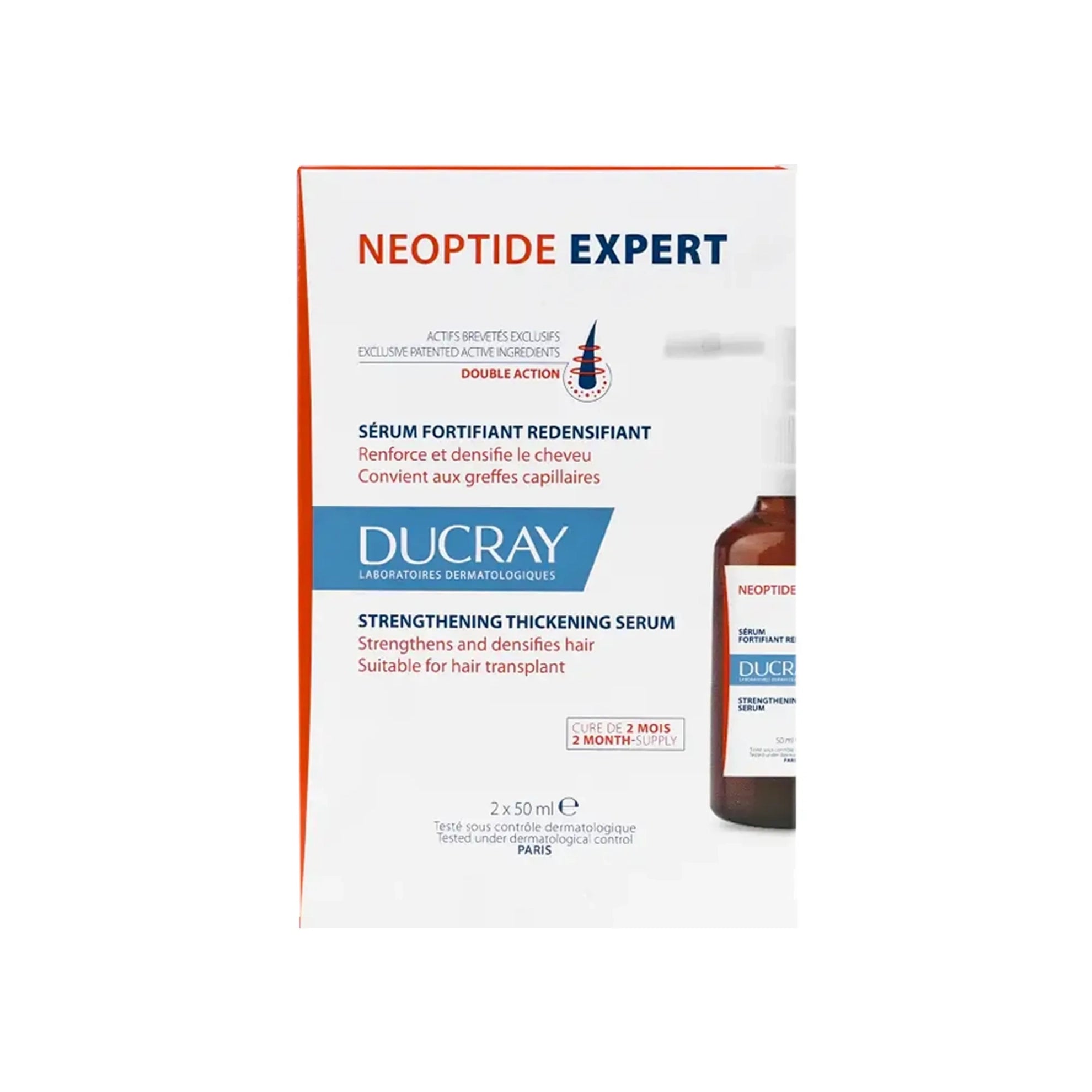 Ducray Neoptide Expert Anti Hair Loss & Growth Serum 2x50 ml