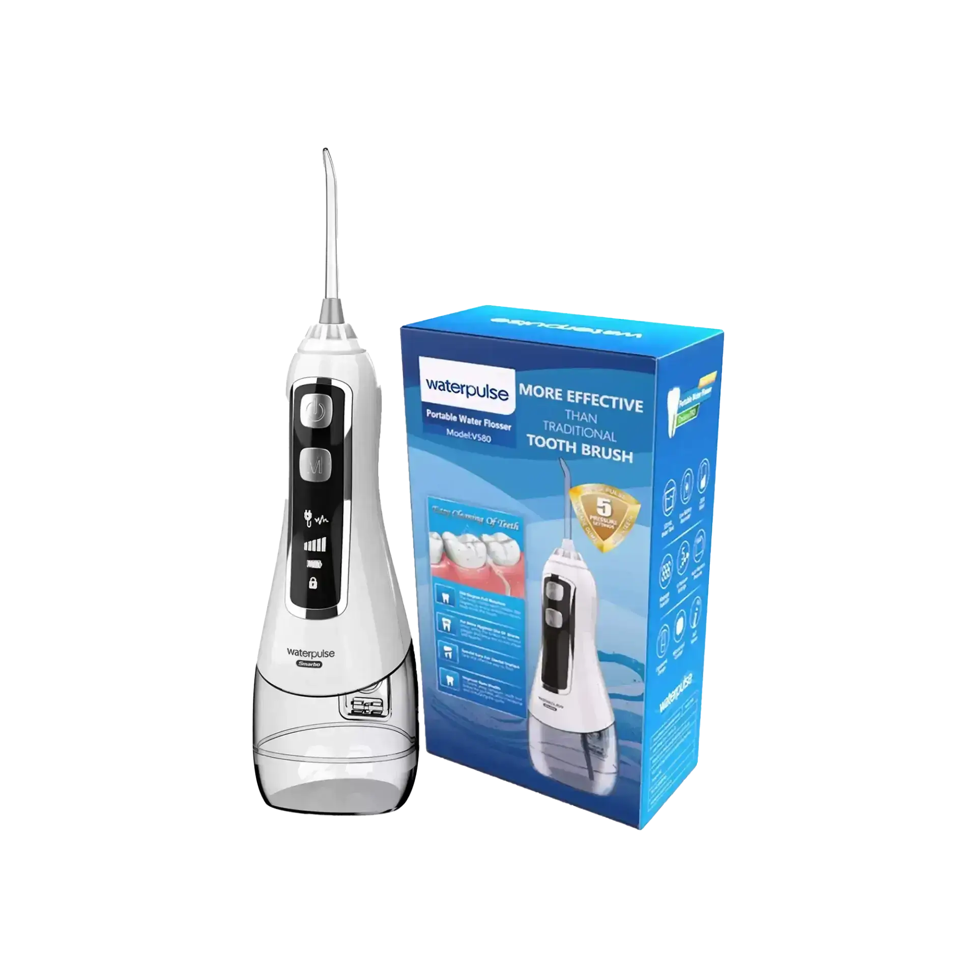Water Pulse Portable Water Flosser V580