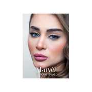 Marvel Soft Contact Lenses Smoke Blue